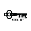 логотип Музыкальный ключ