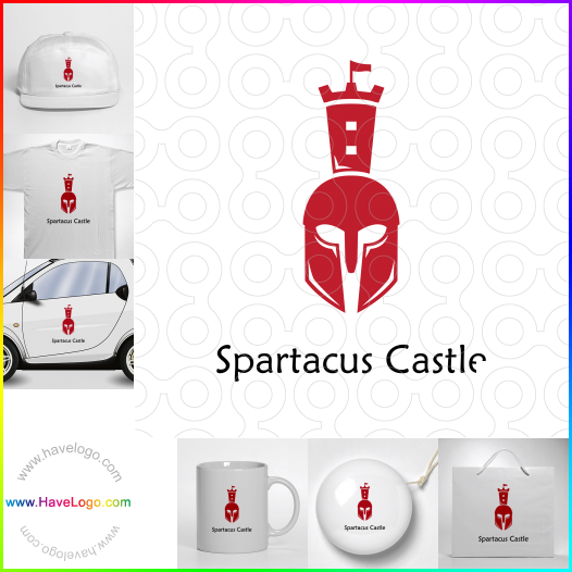 логотип Замок Спартака - 62817