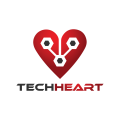 高科技的心Logo