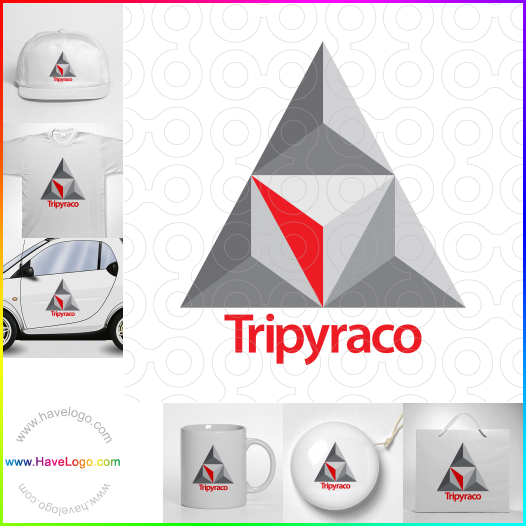 購買此tripyracologo設計67008