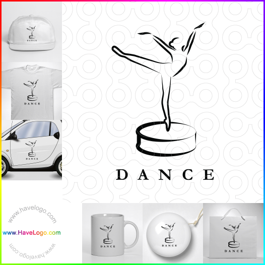 このダンサーのロゴデザインを購入する - 30623