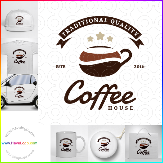 购买此咖啡屋logo设计60628