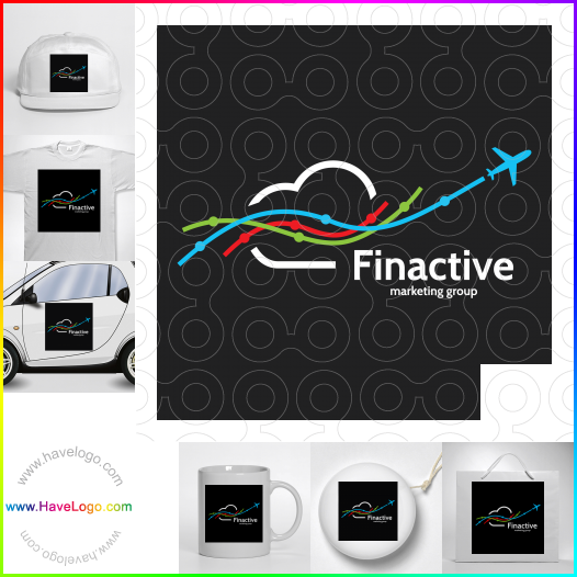  Finance active  logo - ID:66855