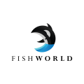魚的世界Logo