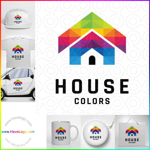 購買此房子的顏色logo設計63966