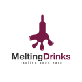 融化的飲料Logo