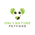 只有自然的寵物食品Logo