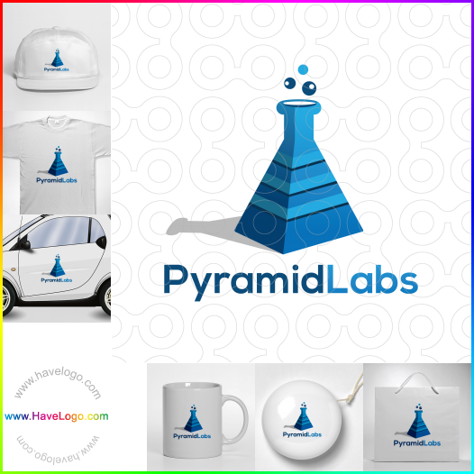 このPyramid Labsのロゴデザインを購入する - 61545