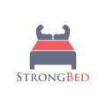 強的床Logo