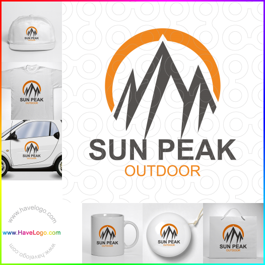 логотип Sun Peak - 64644