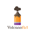  Volcano Art  logo