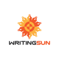  Writing Sun  logo