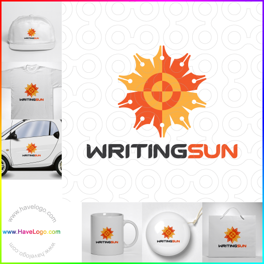 Schreiben von Sonne logo 65938