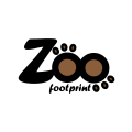 動物園的足跡Logo