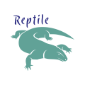 логотип ящерица