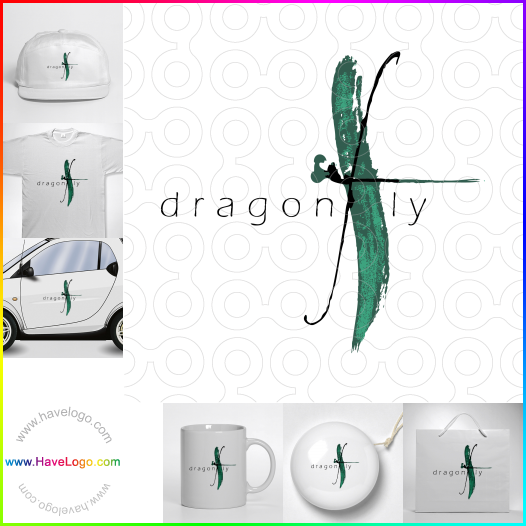 購買此蜻蜓logo設計57025