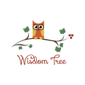 логотип мудрая сова