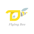 логотип Летающая пчела