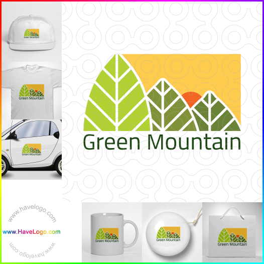 購買此綠山logo設計60721
