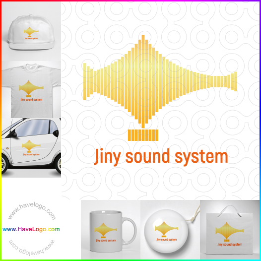 傑尼音響系統logo設計 - ID:67193