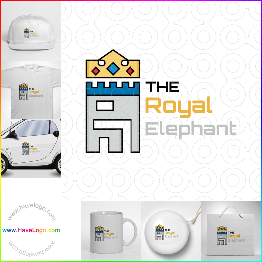 購買此大象logo設計62337