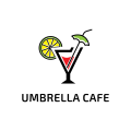 傘的咖啡館Logo