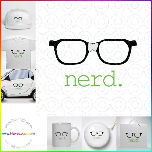 nerd logo 8159