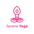 瑜伽教练Logo