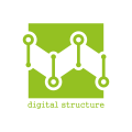 digitale Struktur logo