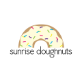甜甜圈店Logo