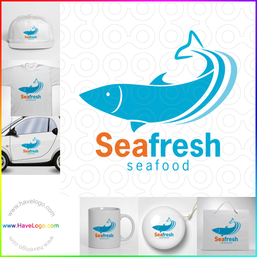 логотип ресторан морепродуктов - 39036
