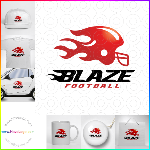 Blaze Football logo 63804