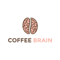 Kaffee Gehirn Logo