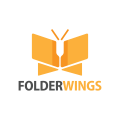 文件夾的翅膀Logo