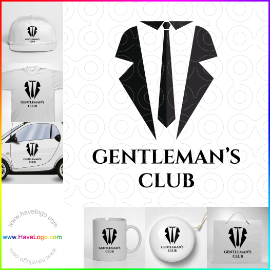 логотип Клуб джентльменов - 63807