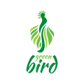 логотип Зеленая птица