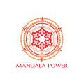 логотип Мандала Мощность