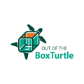  Out of the Box Turtle  logo