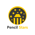 Bleistift Sterne logo