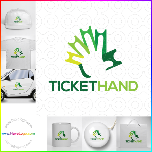 Ticket Hand logo 65198