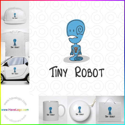 логотип робот - 23325