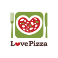比萨饼店Logo