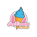 アイスクリームロゴ