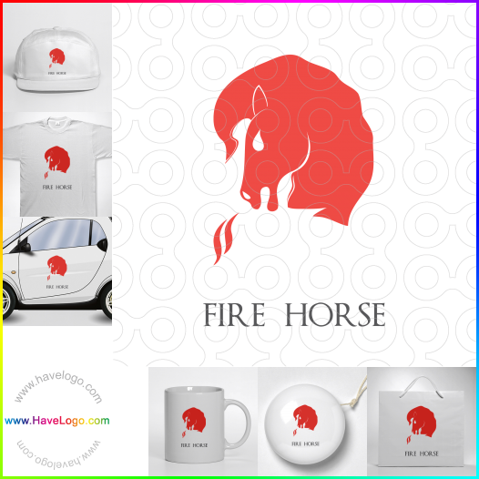 логотип лошадь - 41105