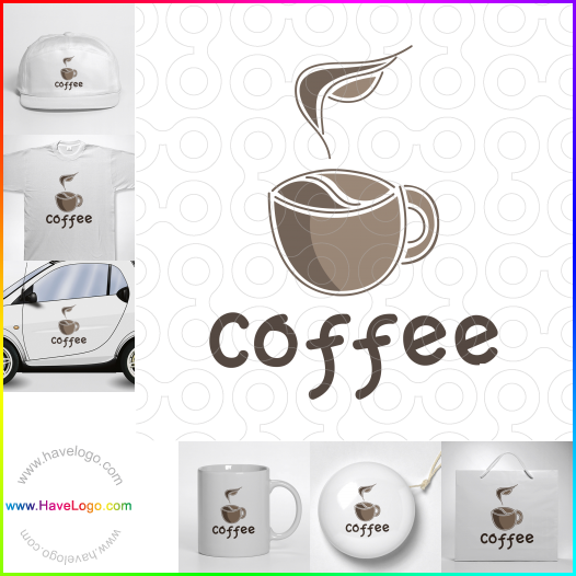 このコーヒーのロゴデザインを購入する - 67182