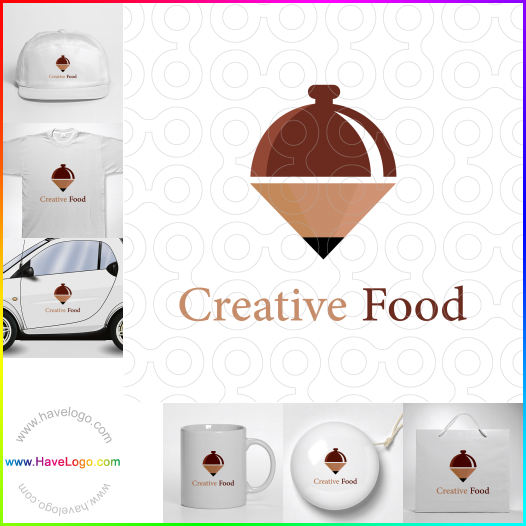 この創造的な食べ物のロゴデザインを購入する - 63285