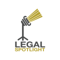 法律的聚光燈Logo