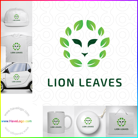  Lion Leaves  logo - ID:66353