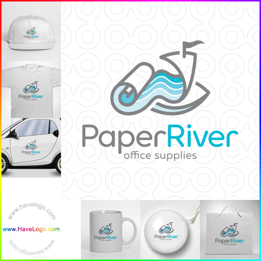 Paper River logo 63236
