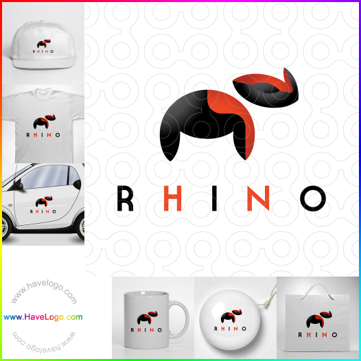 логотип Rhino - 63266